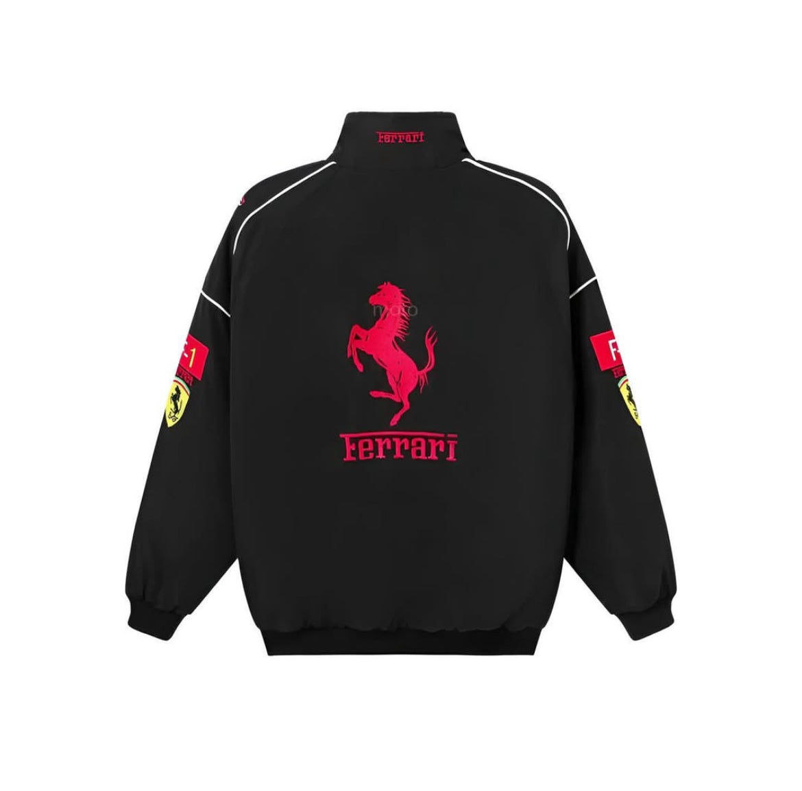 Ferrari F1 Racing Black Jacket