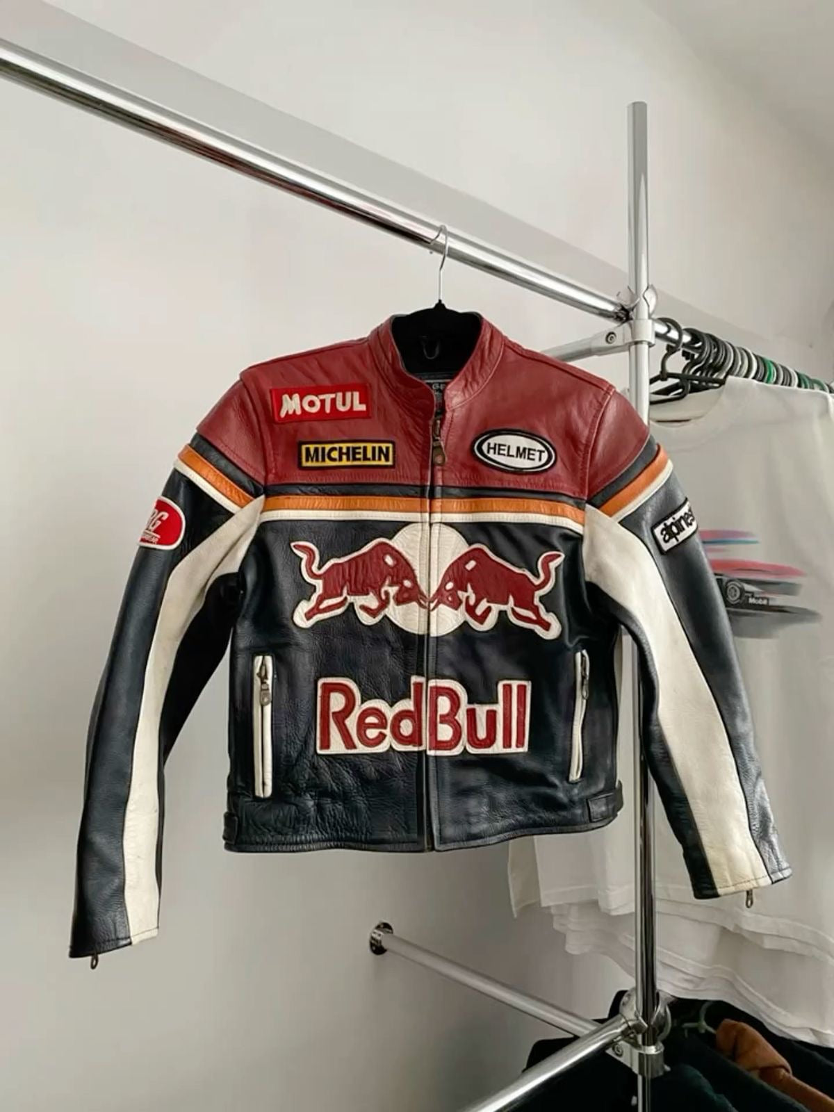 REDBULL LEATHER JACKET