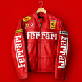 F1 Ferrari racing Leather jacket