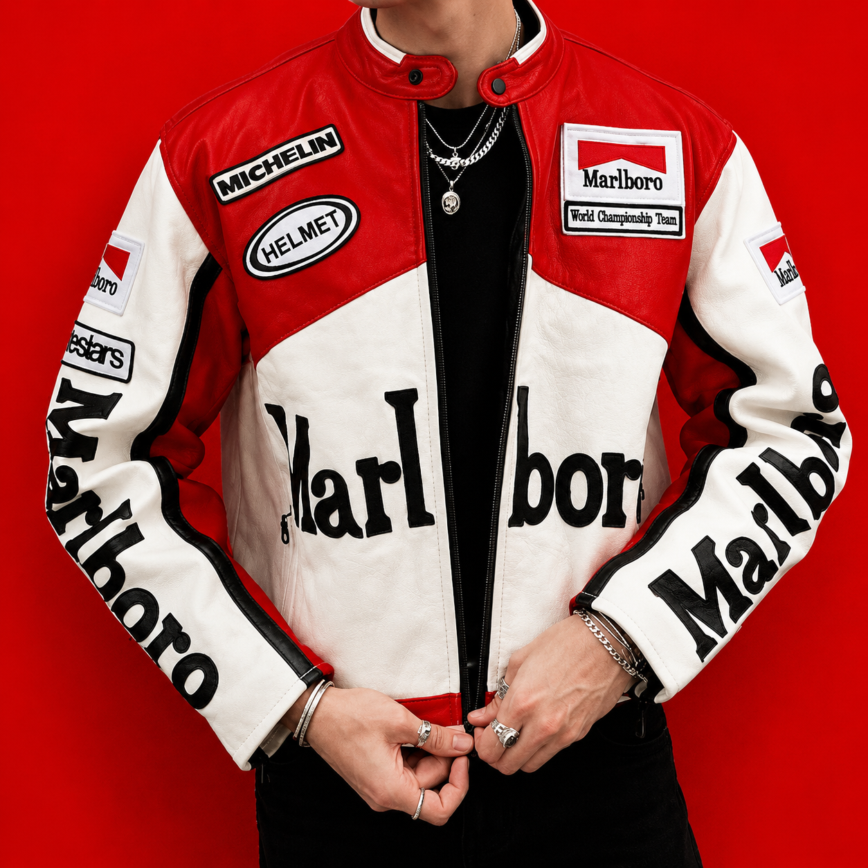 Marlboro Racing Leather Jacket