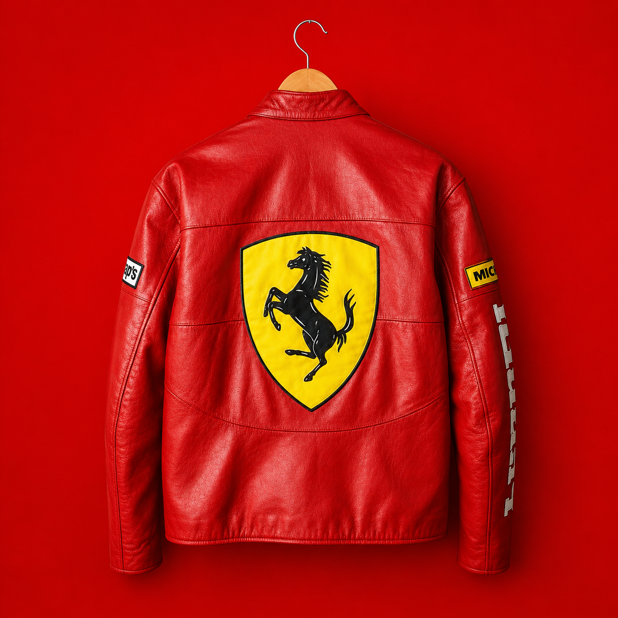 F1 Ferrari racing Leather jacket