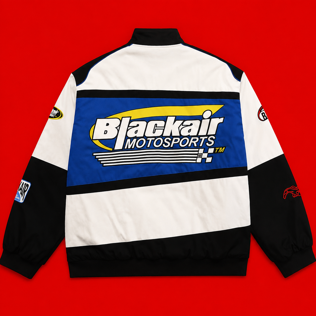 Black Air Blue Racing Jacket