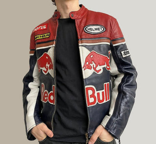 REDBULL LEATHER JACKET - Warmsouls